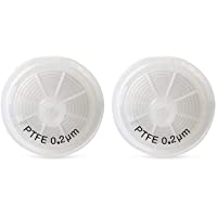 Allpure Biotechnology Filtros de jeringa de PTFE hidrofóbicos de 25 mm de diámetro 0-22 μm de tamaño de poro para…
